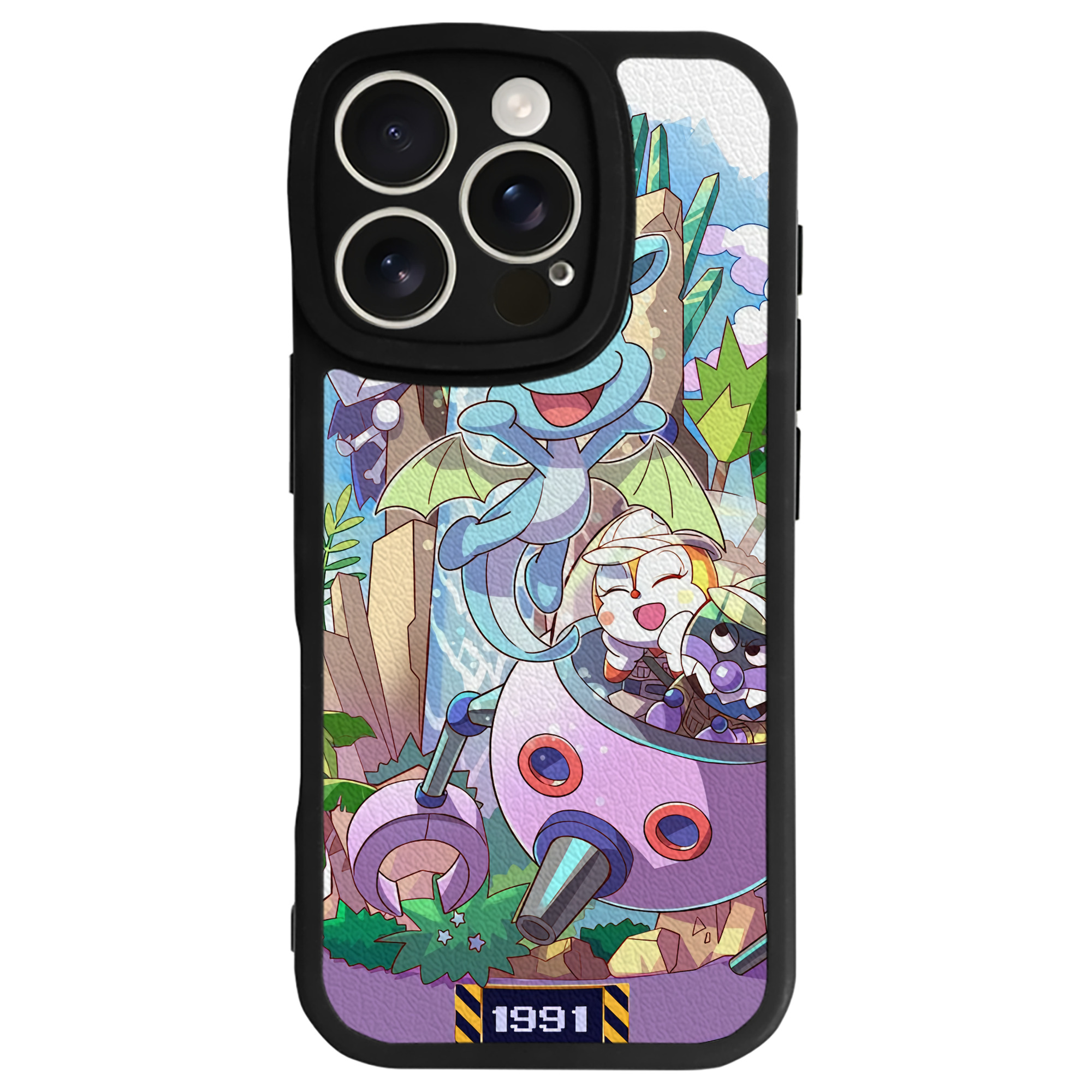 （画像用） アンパンマン Anpanman 【iPhone 16シリーズ対応】シリコンスマホケース（レザー調） 材質：シリコン
